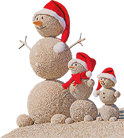 Background Image: Winter Sand Family